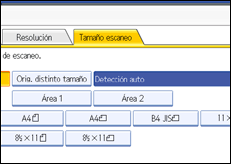 Ilustración de la pantalla panel de mandos