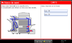 Ilustración de la pantalla panel de mandos