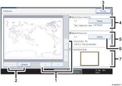K&auml;ytt&ouml;paneelin numeroitu n&auml;ytt&ouml;