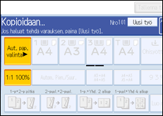 K&auml;ytt&ouml;paneelin n&auml;yt&ouml;n kuvaus