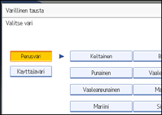 K&auml;ytt&ouml;paneelin n&auml;yt&ouml;n kuvaus