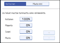 K&auml;ytt&ouml;paneelin n&auml;yt&ouml;n kuvaus
