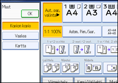 K&auml;ytt&ouml;paneelin n&auml;yt&ouml;n kuvaus