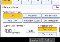 K&auml;ytt&ouml;paneelin n&auml;yt&ouml;n kuvaus