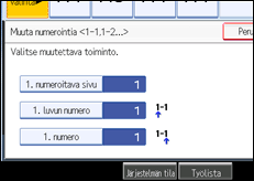 K&auml;ytt&ouml;paneelin n&auml;yt&ouml;n kuvaus