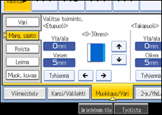 K&auml;ytt&ouml;paneelin n&auml;yt&ouml;n kuvaus