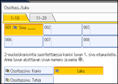 K&auml;ytt&ouml;paneelin n&auml;yt&ouml;n kuvaus