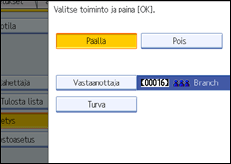 K&auml;ytt&ouml;paneelin n&auml;yt&ouml;n kuvaus