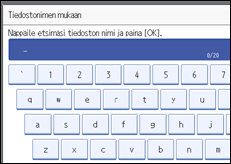 K&auml;ytt&ouml;paneelin n&auml;yt&ouml;n kuvaus