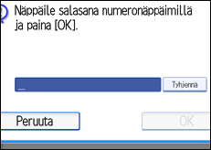 K&auml;ytt&ouml;paneelin n&auml;yt&ouml;n kuvaus
