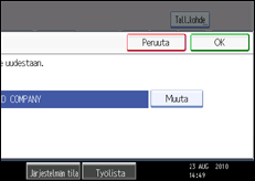 K&auml;ytt&ouml;paneelin n&auml;yt&ouml;n kuvaus