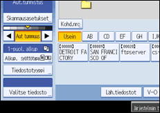 K&auml;ytt&ouml;paneelin n&auml;yt&ouml;n kuvaus