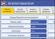 K&auml;ytt&ouml;paneelin n&auml;yt&ouml;n kuvaus