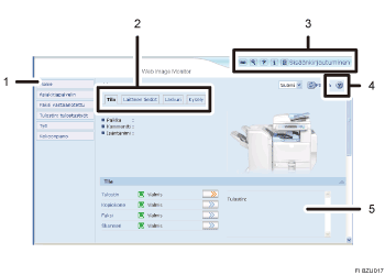 Numeroitu Internet-selaimen n&auml;yt&ouml;n kuva