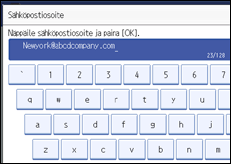 Käyttöpaneelin näytön kuvaus