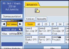 K&auml;ytt&ouml;paneelin n&auml;yt&ouml;n kuvaus
