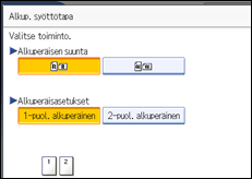 K&auml;ytt&ouml;paneelin n&auml;yt&ouml;n kuvaus