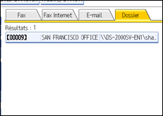 Illustration de l'écran du panneau de commande