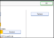 Illustration de l'écran du panneau de commande