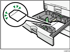 Illustration du chargement d'enveloppes