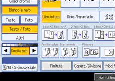 Illustrazione schermata pannello di controllo
