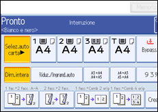 Illustrazione schermata pannello di controllo