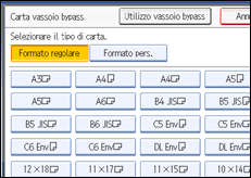 Illustrazione schermata pannello di controllo