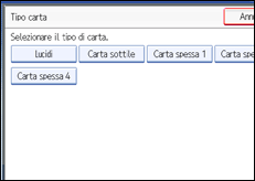 Illustrazione schermata pannello di controllo