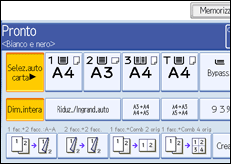 Illustrazione schermata pannello di controllo
