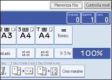 Illustrazione schermata pannello di controllo