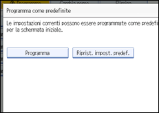 Illustrazione schermata pannello di controllo