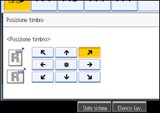 Illustrazione schermata pannello di controllo