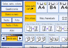 Illustrazione schermata pannello di controllo