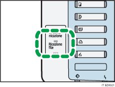 Illustrazione Indicatore Ricezione file
