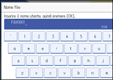 Illustrazione schermata pannello di controllo