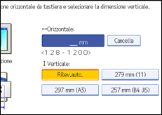 Illustrazione schermata pannello di controllo