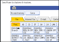 Illustrazione schermata pannello di controllo