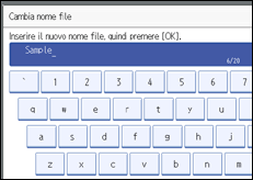 Illustrazione schermata pannello di controllo