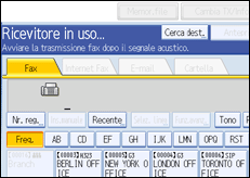 Illustrazione schermata pannello di controllo