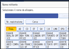 Illustrazione schermata pannello di controllo