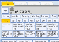 Illustrazione schermata pannello di controllo