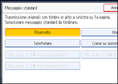 Illustrazione schermata pannello di controllo