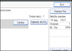 Illustrazione schermata pannello di controllo