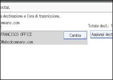 Illustrazione schermata pannello di controllo