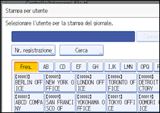 Illustrazione schermata pannello di controllo