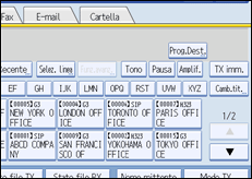 Illustrazione schermata pannello di controllo