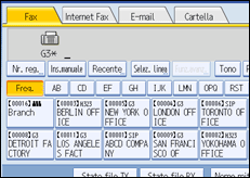 Illustrazione schermata pannello di controllo