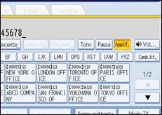 Illustrazione schermata pannello di controllo