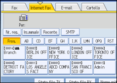 Illustrazione schermata pannello di controllo