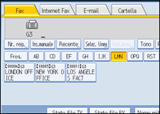 Illustrazione schermata pannello di controllo